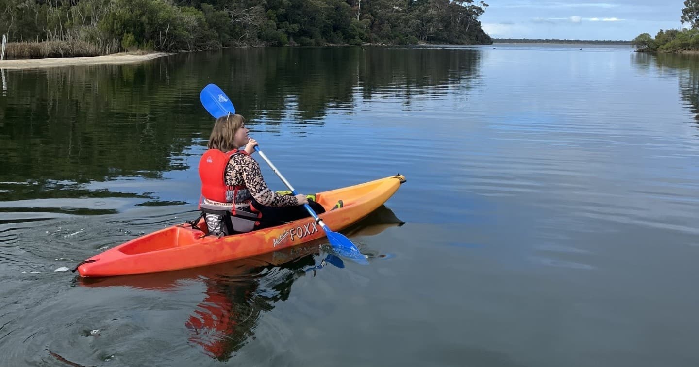 Kayak & SUP Adventures with Venture Out Australia in Metung