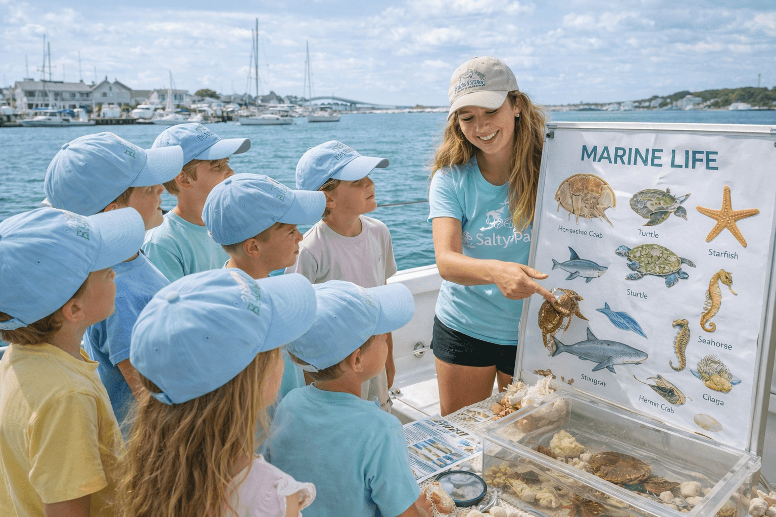 Salty Kids Summer Camp in Cape May: Hands-On Bay Adventures Aboard The Salty Palm