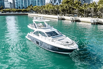 52ft Azimut 2020: Miami Yacht Charter from Regal Marina on Biscayne Bay