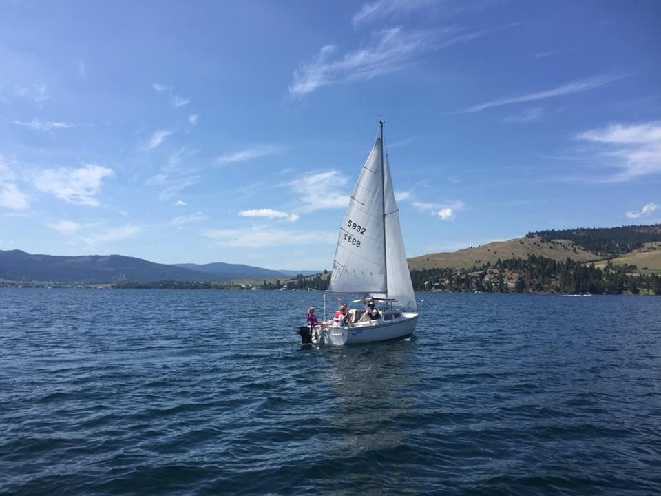A No-Stress Introduction to Sailing on Flathead Lake