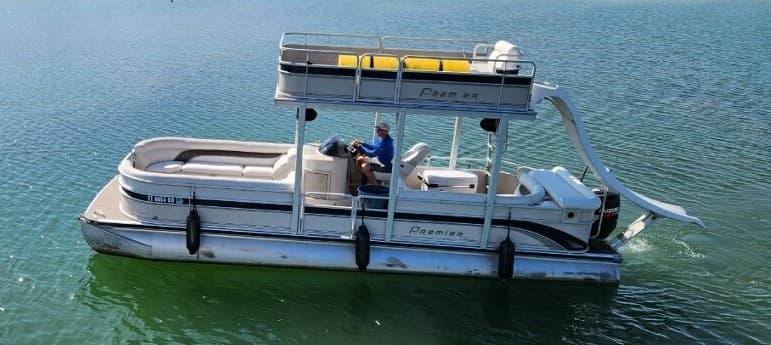 Vanilla Ice Double Decker Party Boat on Lake Travis, TX