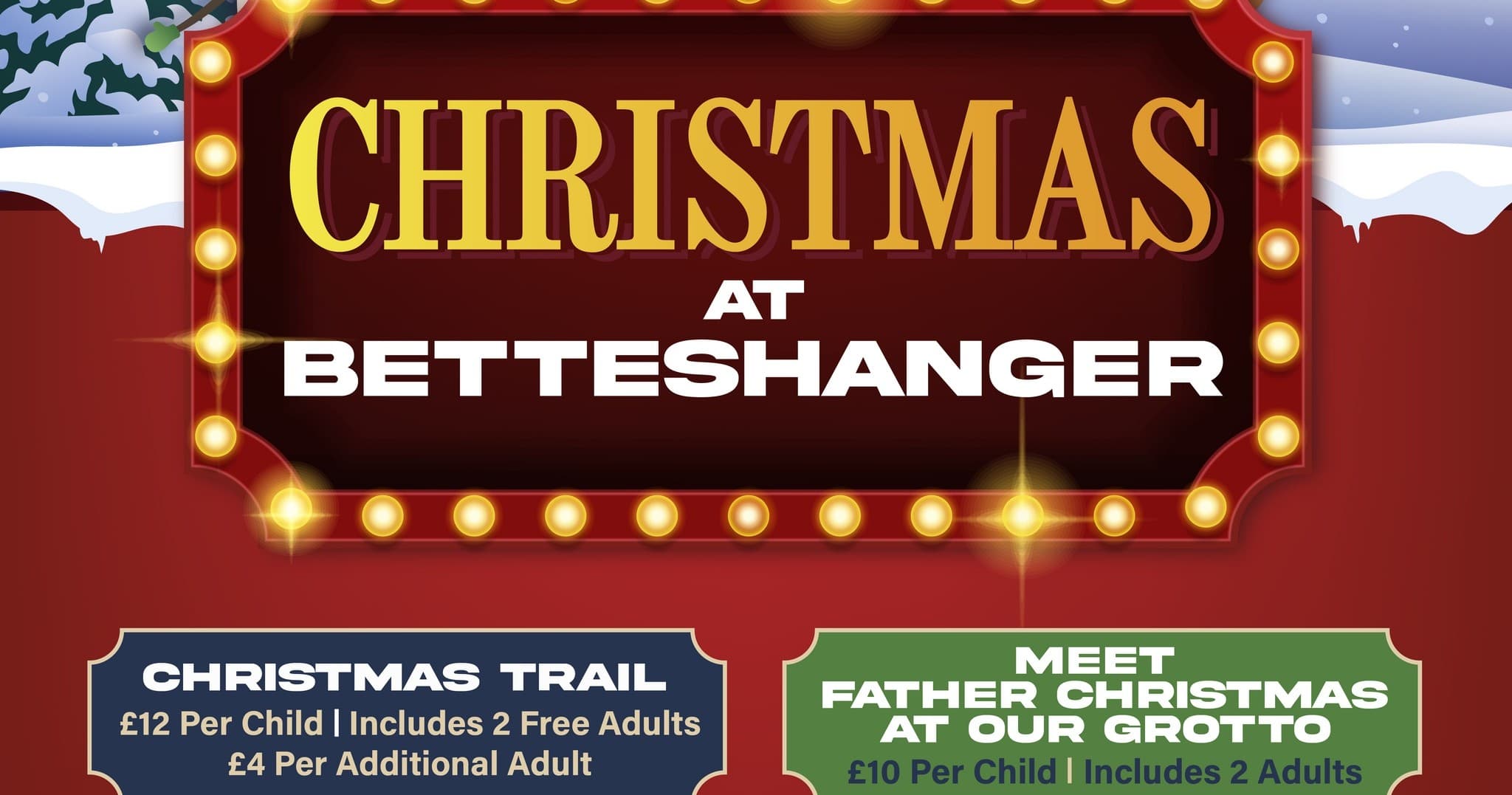 Festive Christmas Trail at Betteshanger Park, Deal