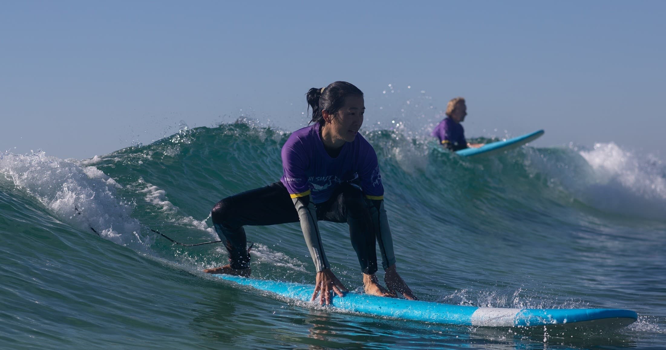 Surfing Lessons at Coolum Beach by Coolum Surfing School