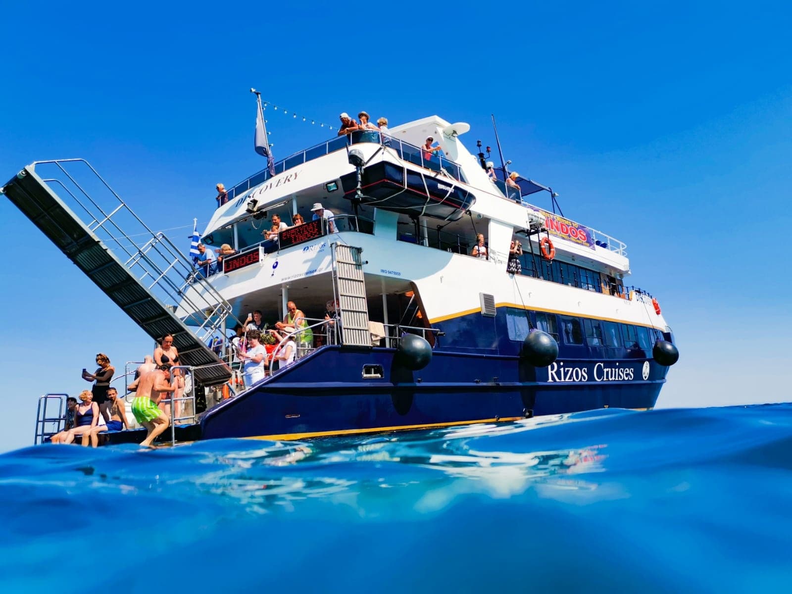 Boat Trip to Symi Island & St Marina Bay with Rizos Cruises from Rhodes