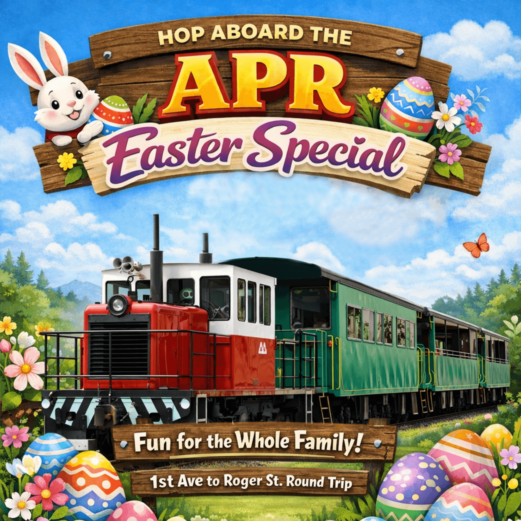 APR Easter Special: Family-Friendly 40-Minute Train Ride from Port Alberni