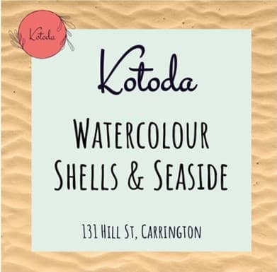 Seaside Watercolor Workshop at The Kotoda — Paint Shells, Starfish & Driftwood in Carrington photo 2