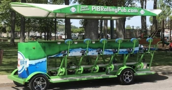 Put-In-Bay Rolling Pub fleet