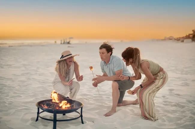 Private Emerald Coast Beach Bonfires near Destin & 30A