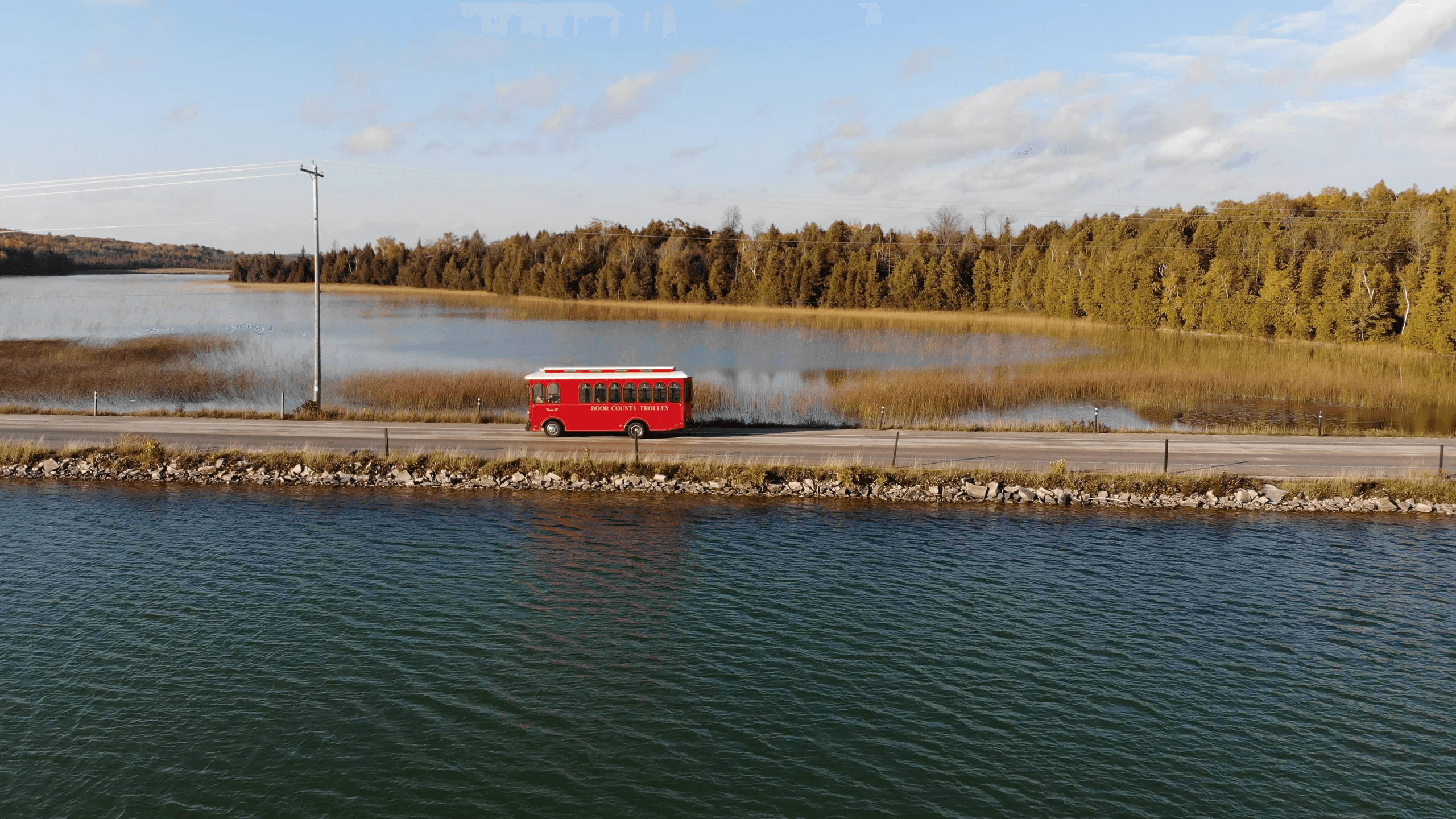 Water Activities & Scenic Tours with Door County Trolley