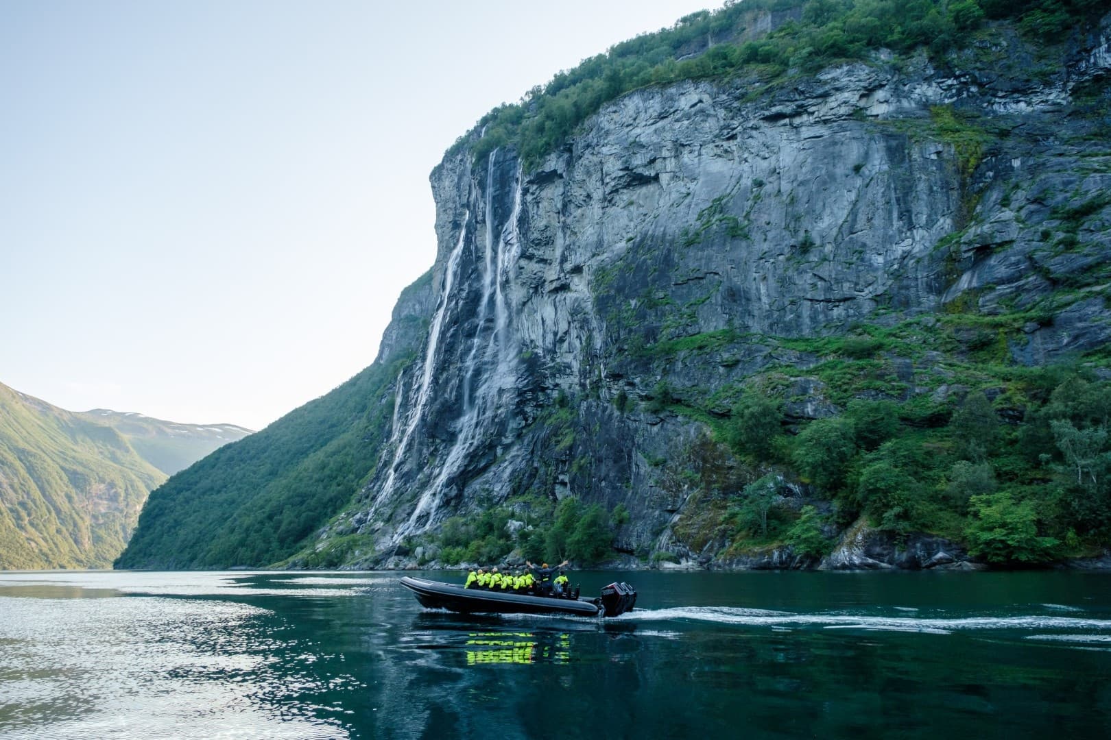 Thrilling RIB Fjordsafari from Måløy to Norway’s UNESCO Geirangerfjord