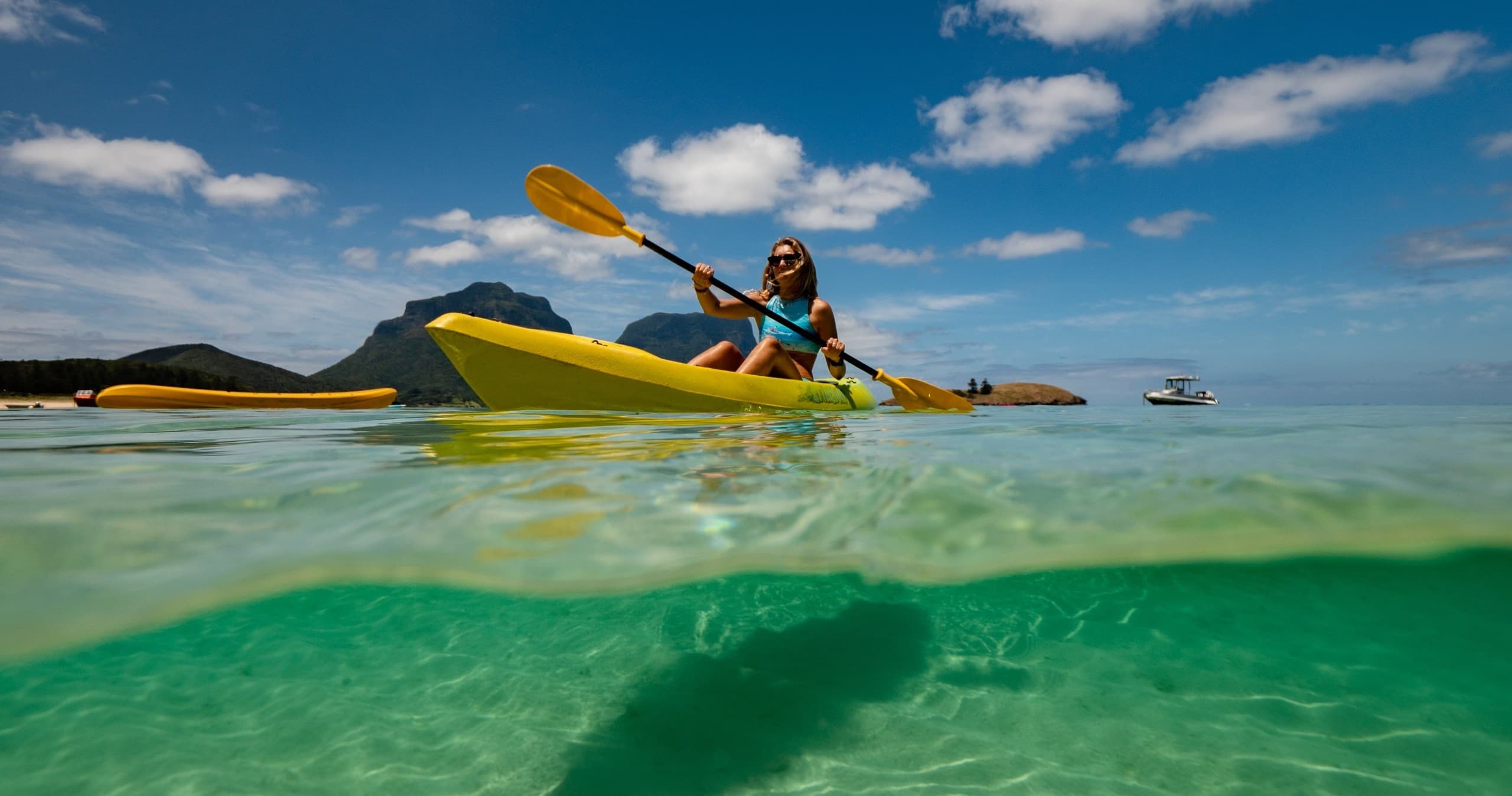 Kayaking & Snorkeling with Dive Lord Howe in North Bay