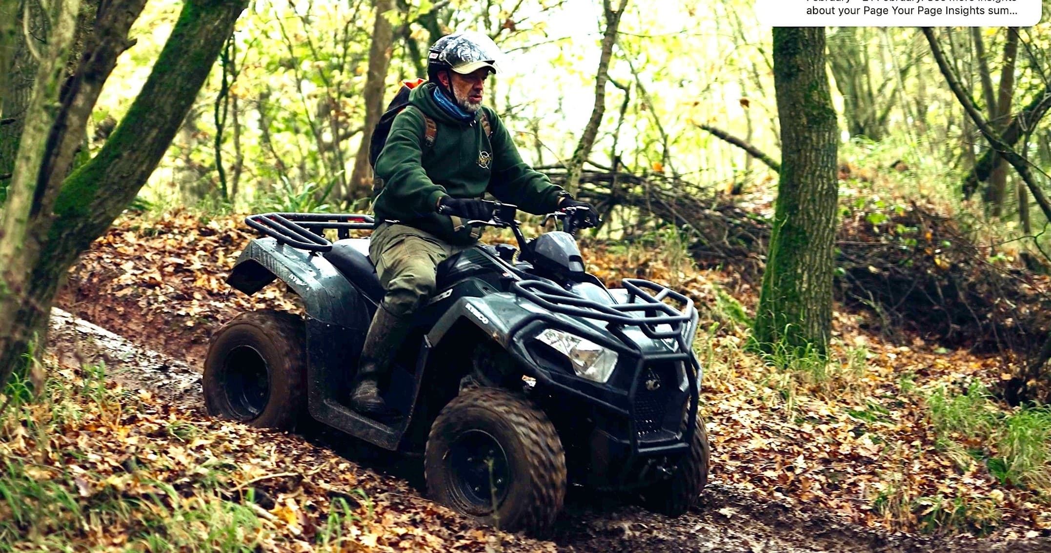 Quad Bike Trekking with Adventure Sports in Warwickshire photo 1