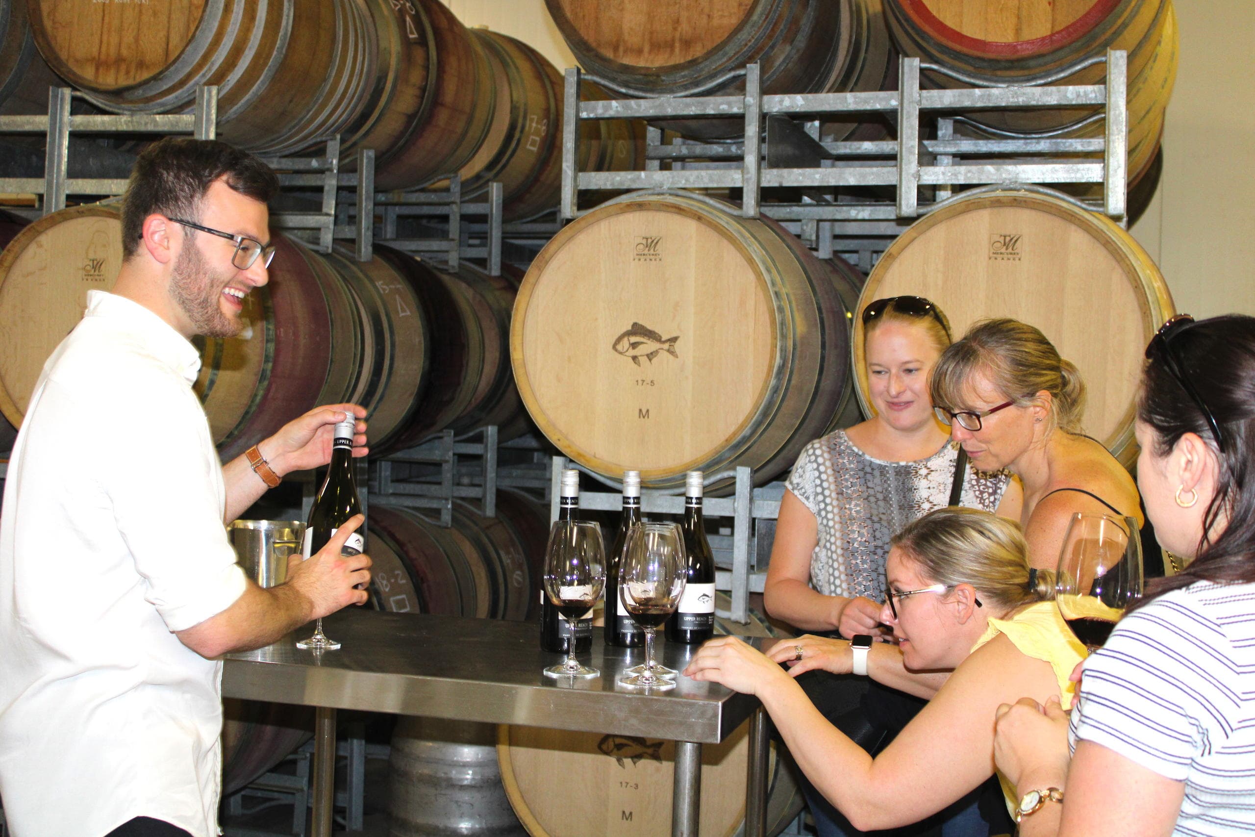 Two Course Lunch Winery Tour at Upper Reach Winery