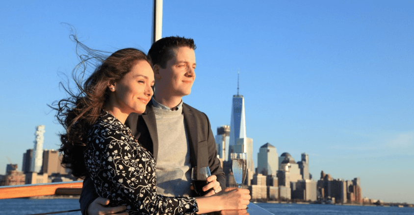Sunset Cruise on Yacht Manhattan by Classic Harbor Line in NYC