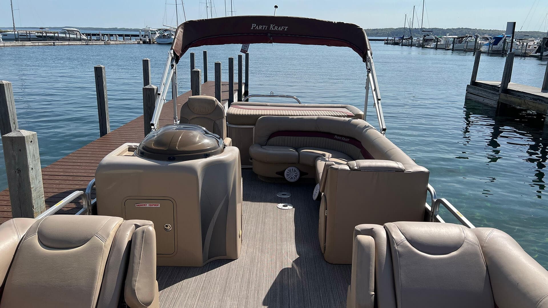 Traverse City Pontoon Rentals: Party Kraft 24’ Adventure