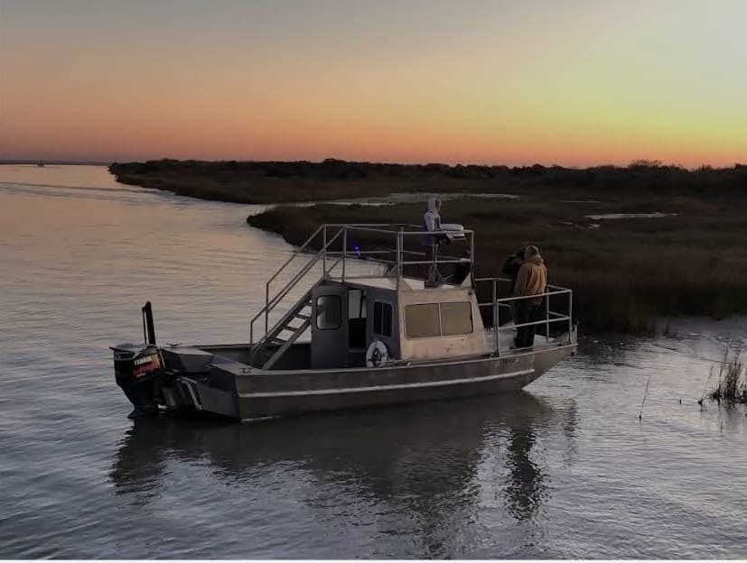 Whooping Crane Birding Charters with Aransas Bay Birding Charters