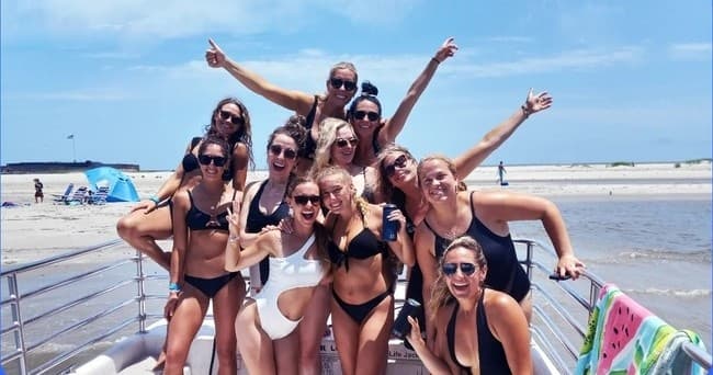 Charleston Party Boat Adventures with Sip and Sea Charleston