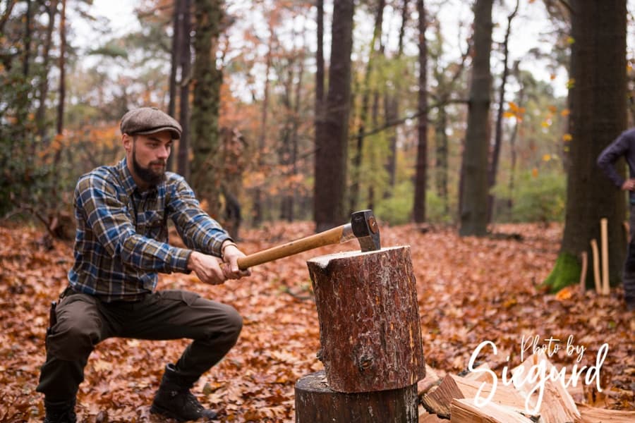 Axe Skills Workshop at Leersums Veld by Siegurd