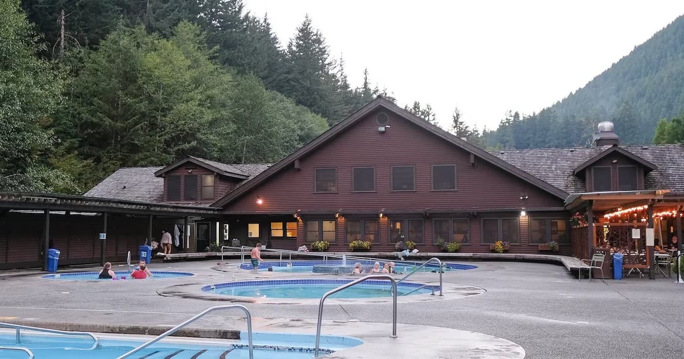 Sol Duc Mineral Hot Springs Pool: Soak in Olympic Wilderness Hot Springs