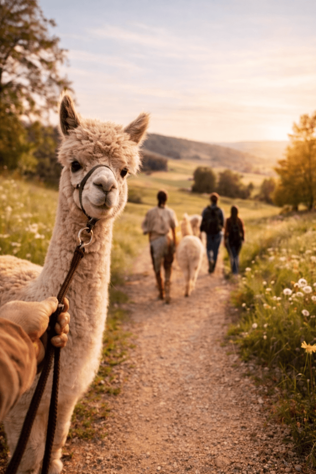 Walk With Alpacas in Sumpfohren: Gentle Meadow Tours Near Hüfingen