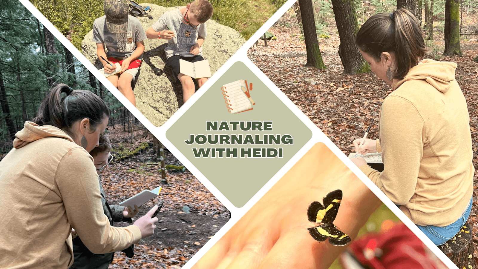 Nature Journaling Workshop in Canterbury, New Hampshire