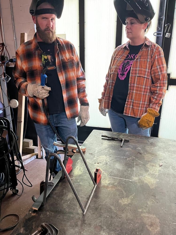 Land Adventures: Date Night Welding with CORRINA SEPHORA