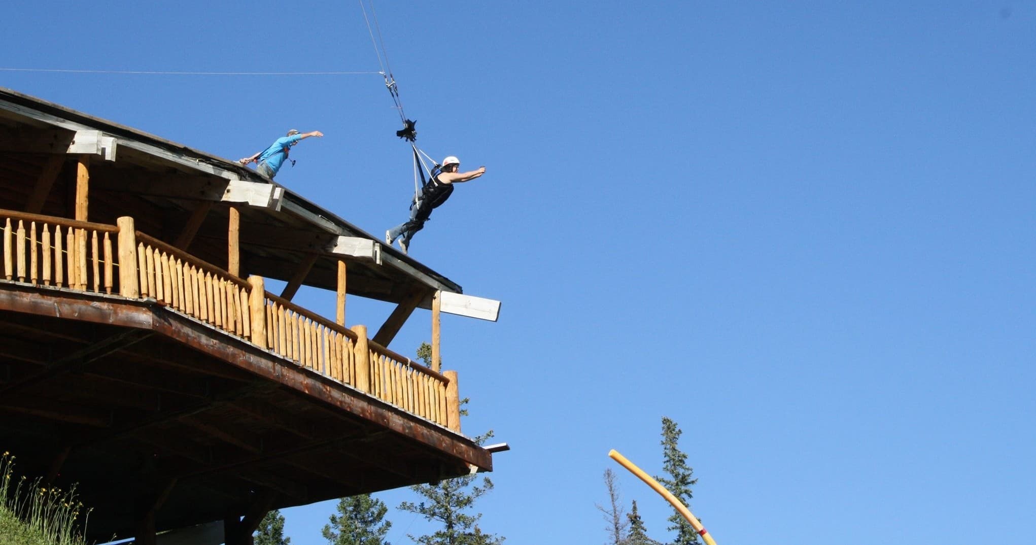2 Flight Zipline Adventure in Hinton, Alberta