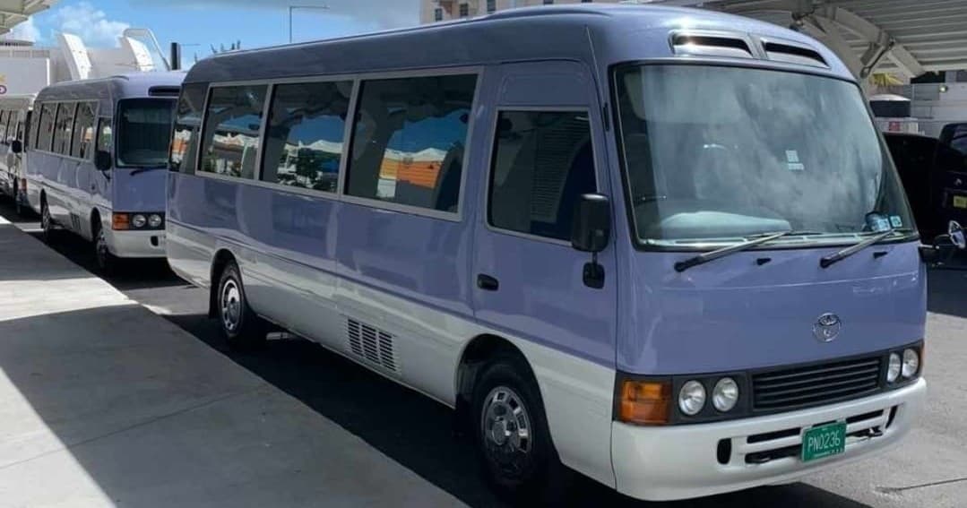 Toyota Coaster Bus | Transportation in Nassau | 