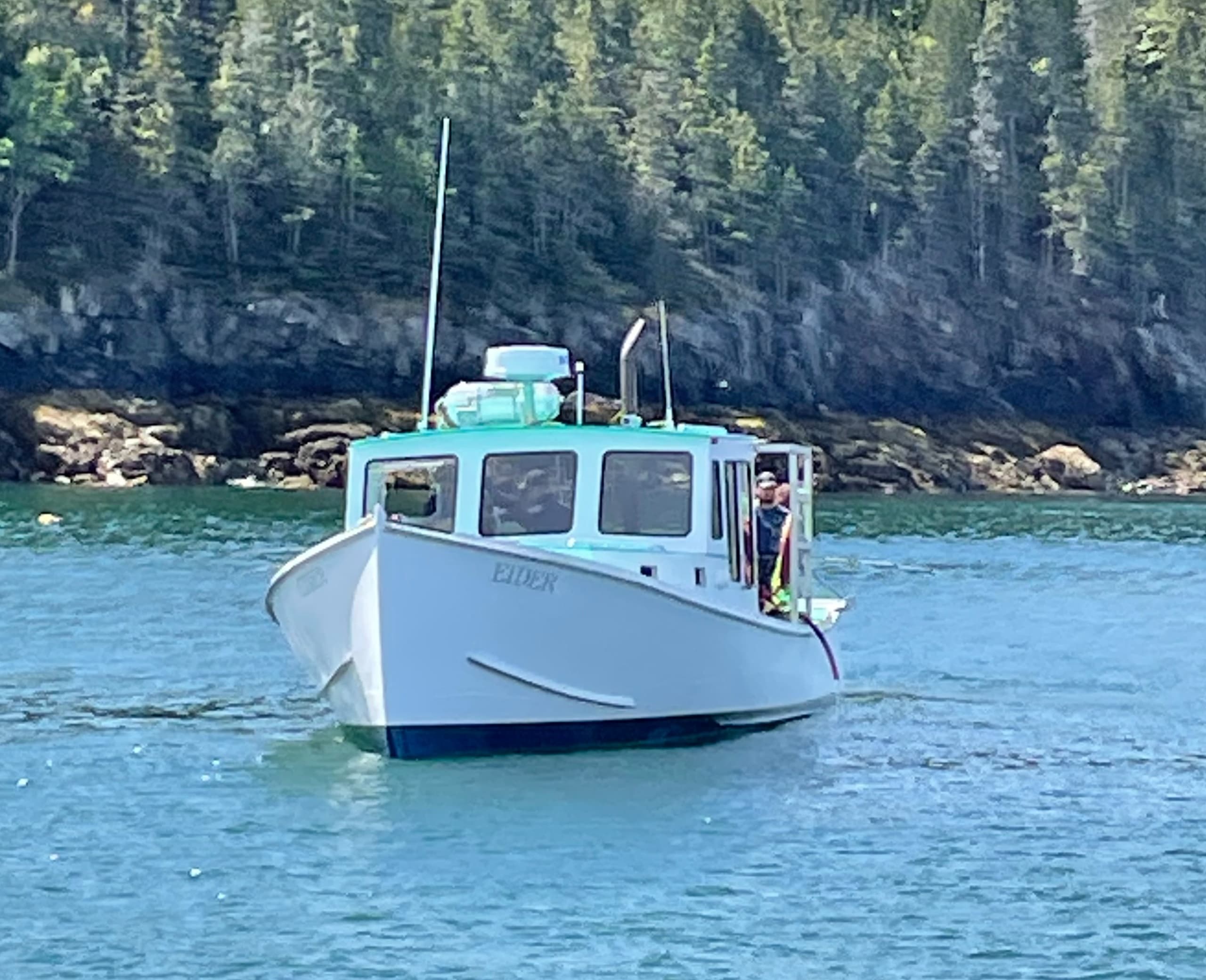 Private Fishing Charter in Bar Harbor, Maine on the Eider