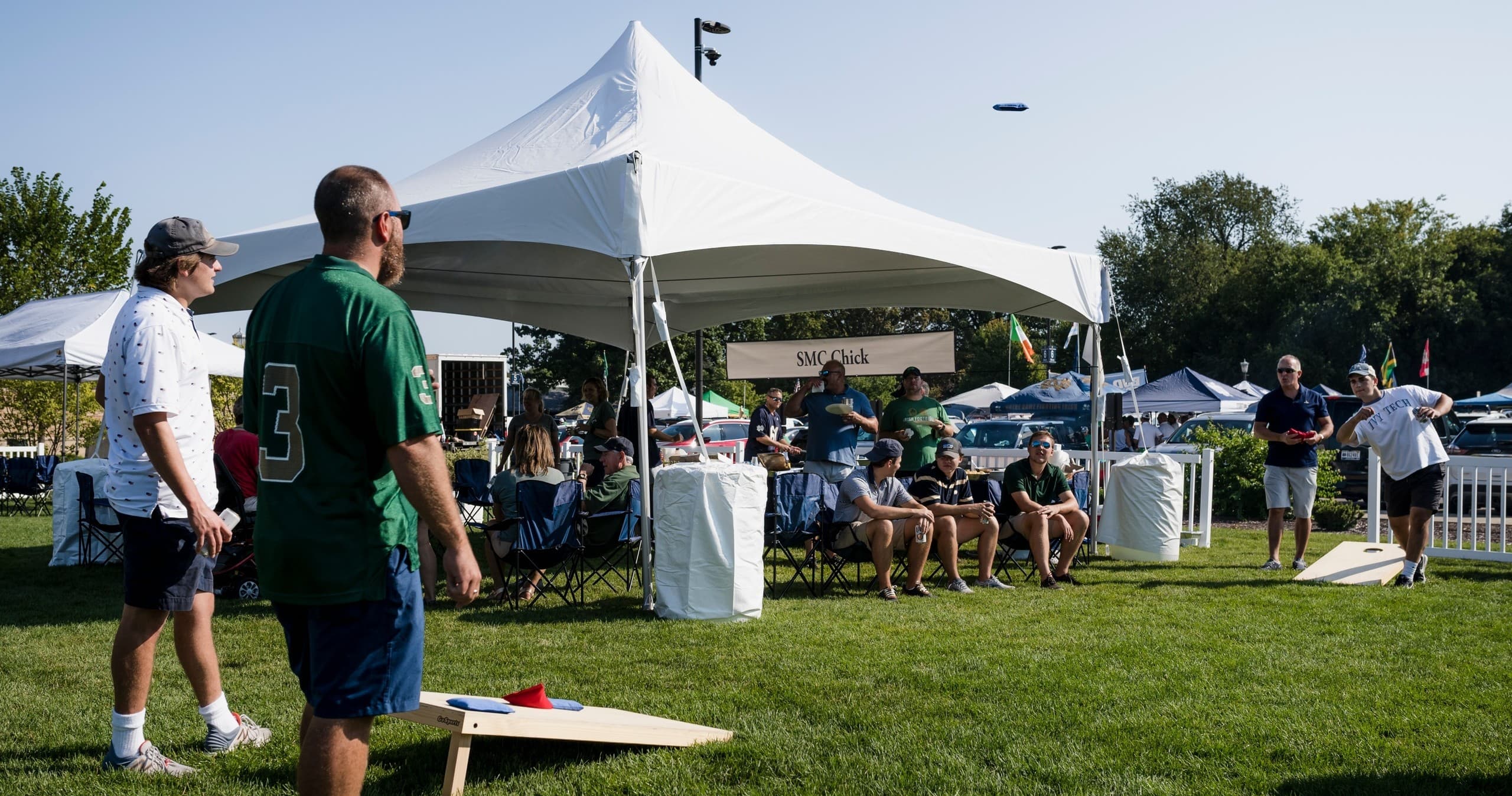 Notre Dame Tailgate Lawn Experience by Gameday
