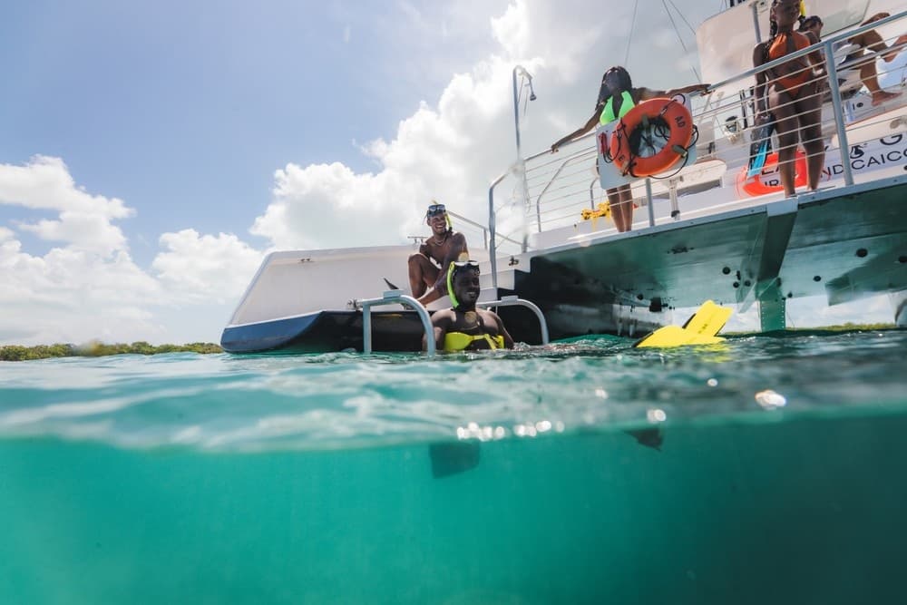 Grace Bay Snorkel Sail to Turks and Caicos Barrier Reef aboard Lady Grace photo 4