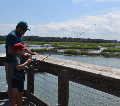 Family Fishing Experience on Hilton Head Island: Learn and Cast Together at Sunset