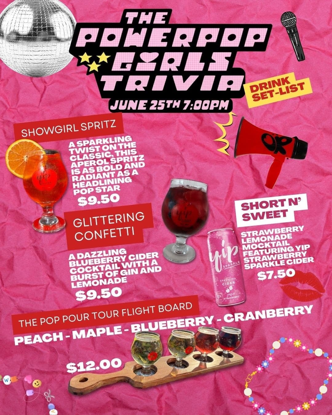 Power-Pop Girls Trivia Night: Cider, Pop Hits, and Community in Long Reach photo 1