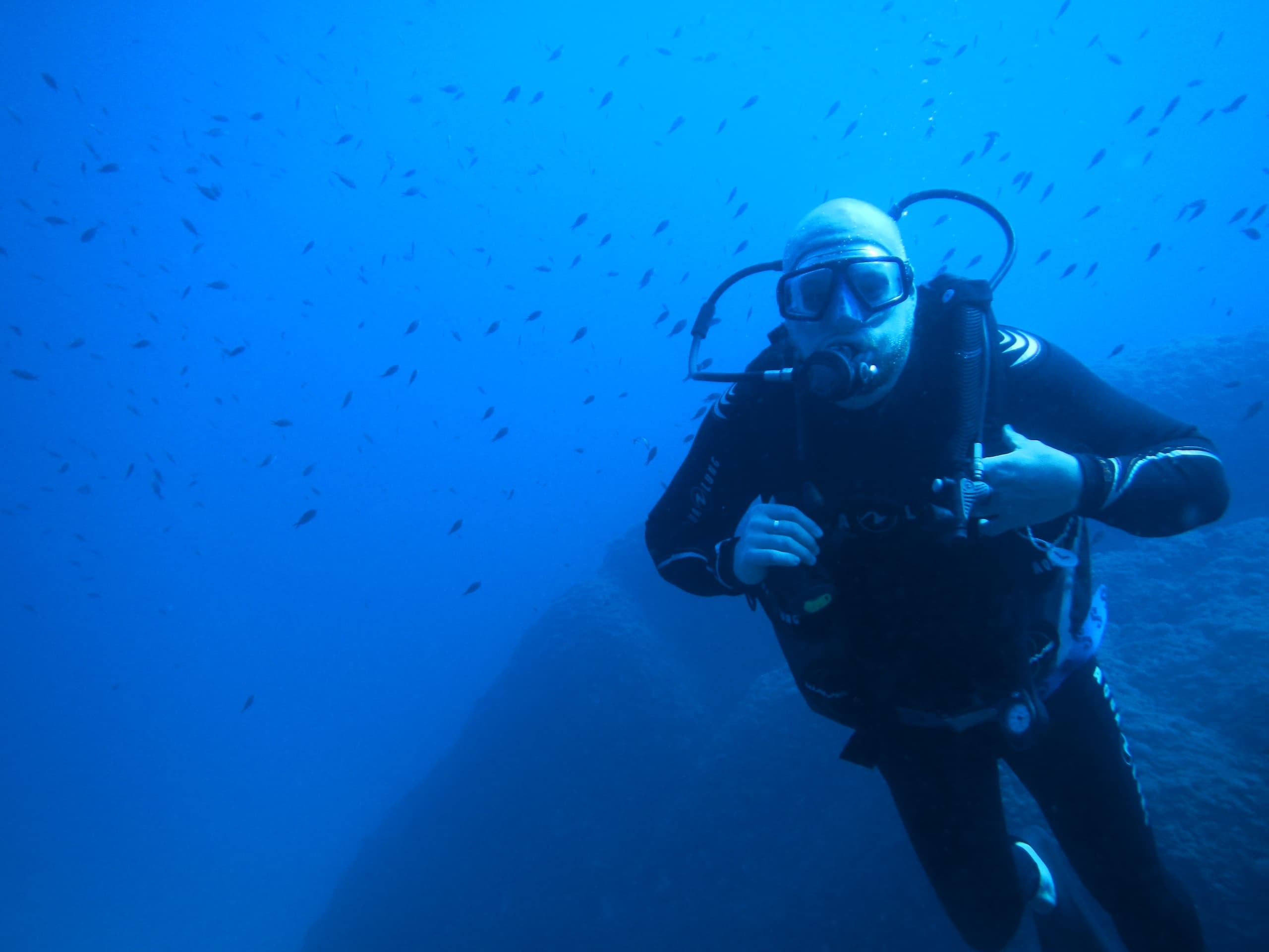 Dive Mazzarò’s Blue Cave with Nike Diving