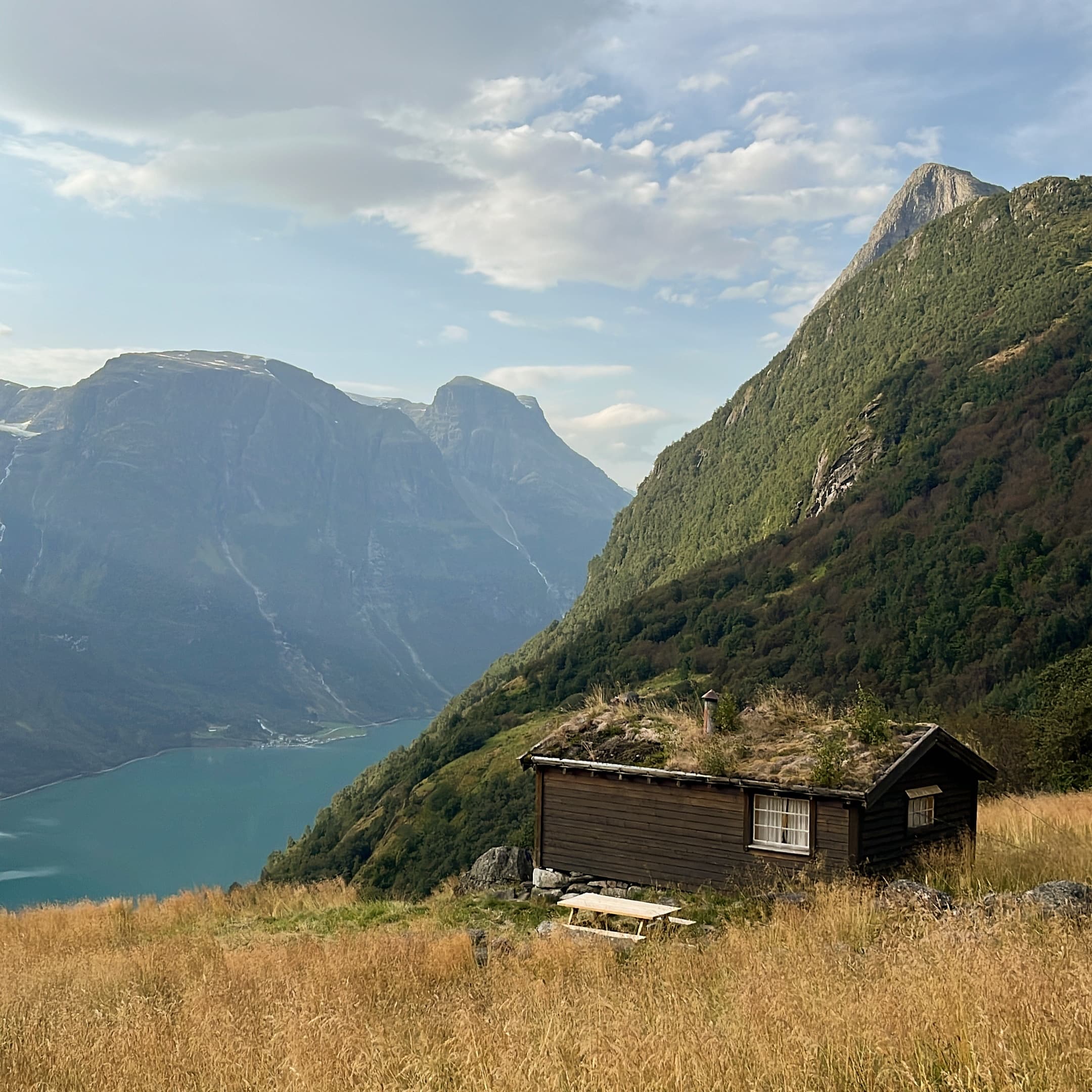 Private Guided Mountain Hike and Summer Farm Lunch in Olden, Norway