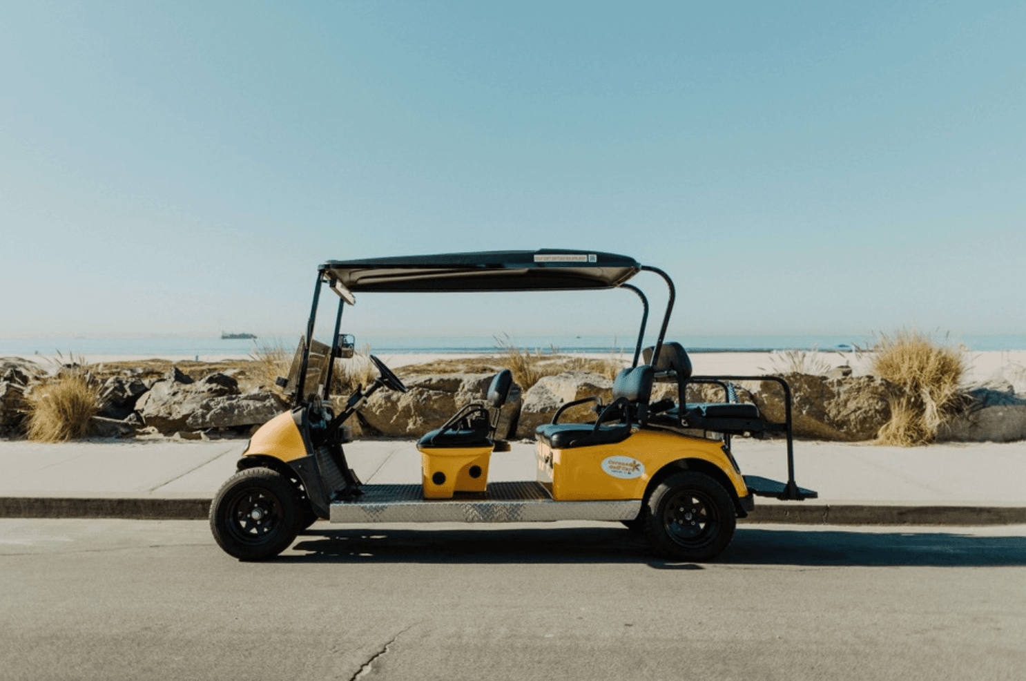 Explore Coronado Island in a 6-Passenger Golf Cart