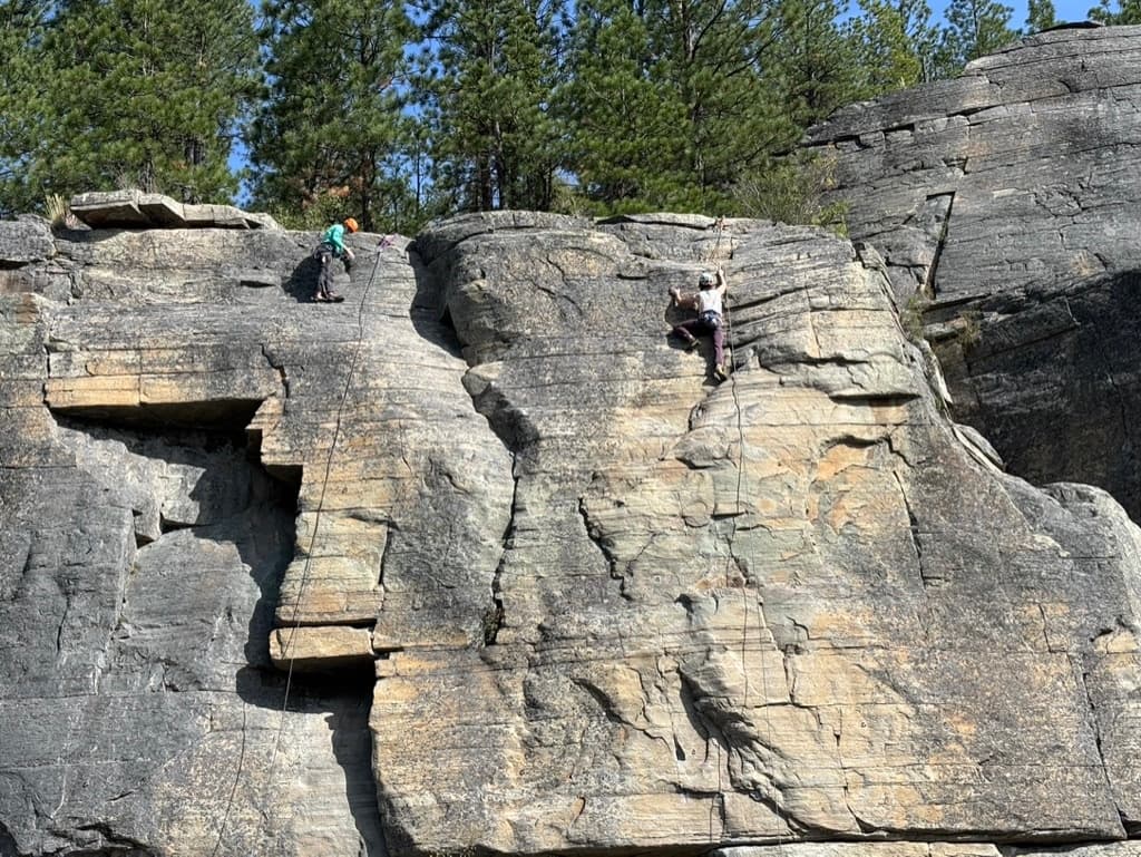Climbing & Rescue Training at Whitefish Vertical Adventures