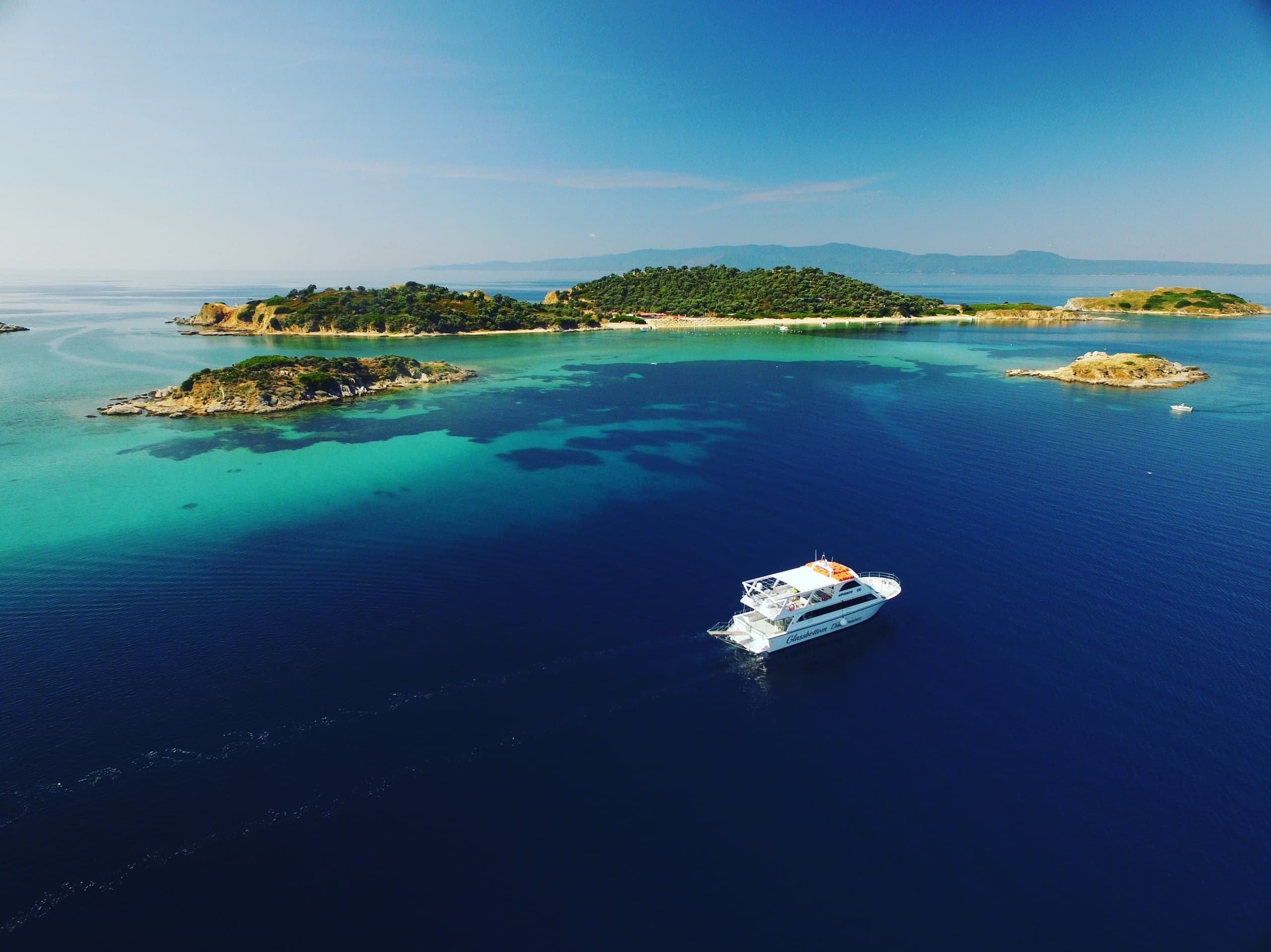 Mount Athos & Ammouliani Island Cruise with Eirinikos Glassbottom