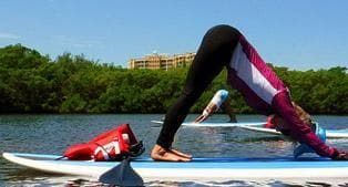 Stand Up Paddleboard Yoga in Sarasota’s Ocean Coves