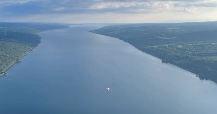 Freedom Ballooning: Shared Hot Air Balloon Ride in Watkins Glen