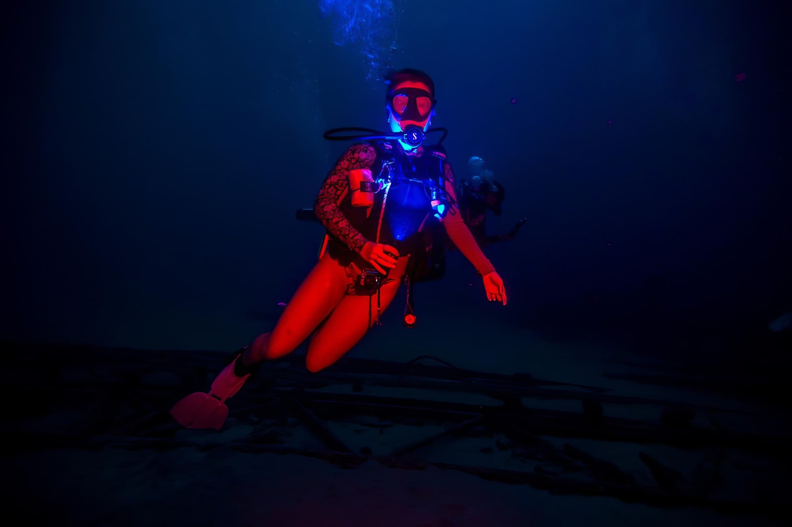 Night Dive at Crashboat Beach in Aguadilla, Puerto Rico