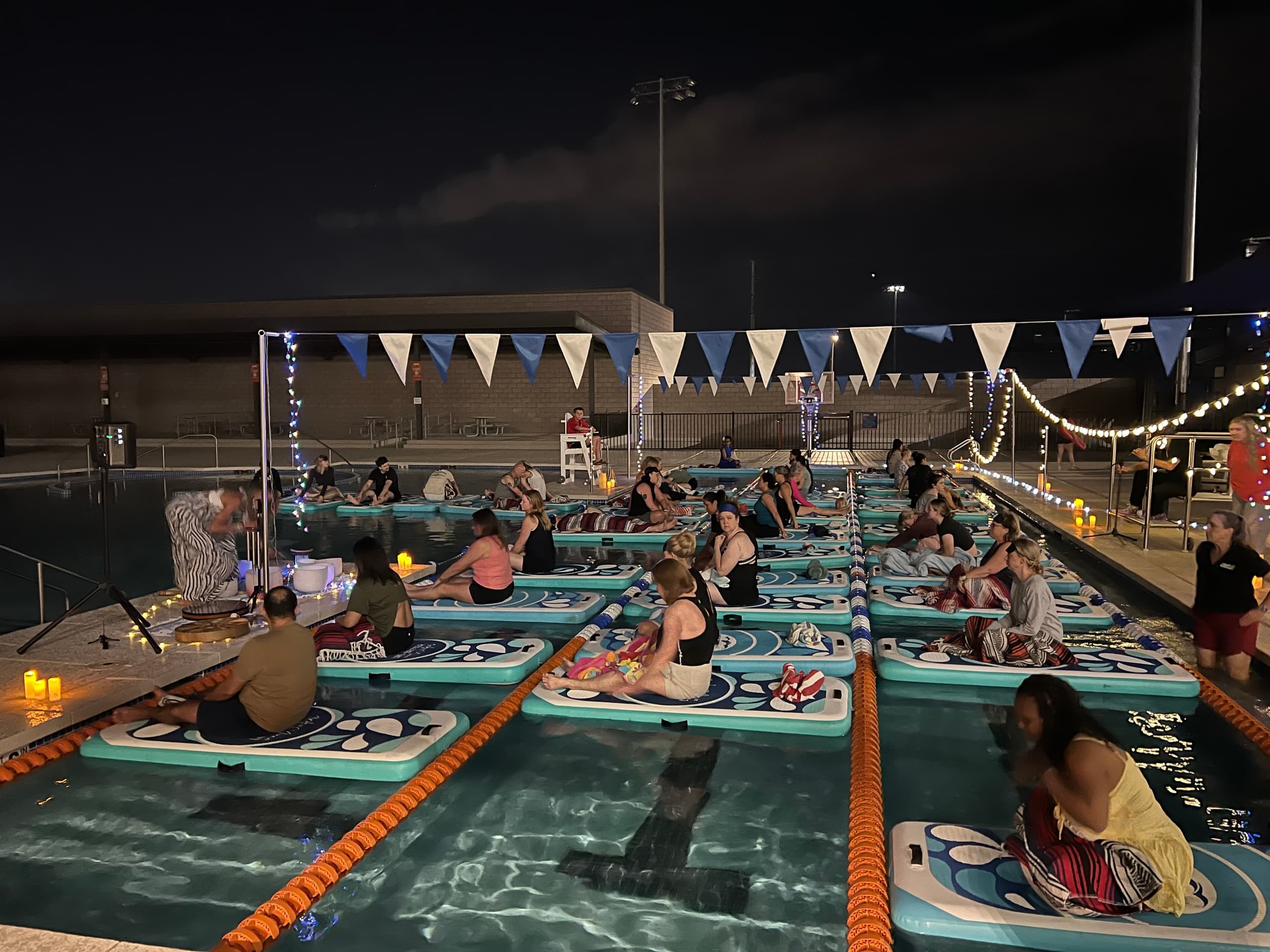 Moonlight Floating Yoga Experience in Mesa, Arizona