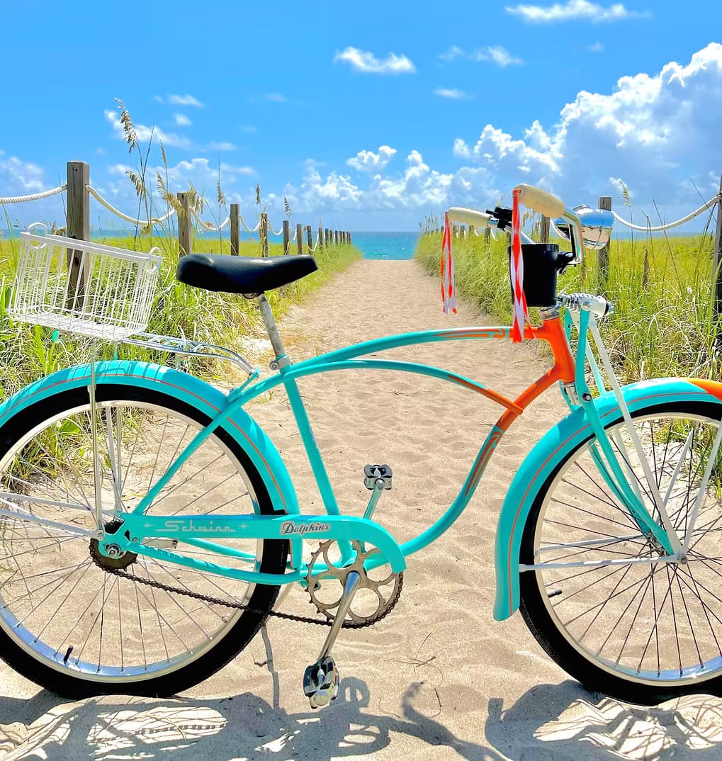 Vintage Schwinn Cruiser Rentals by Seaside Bicycle Rentals