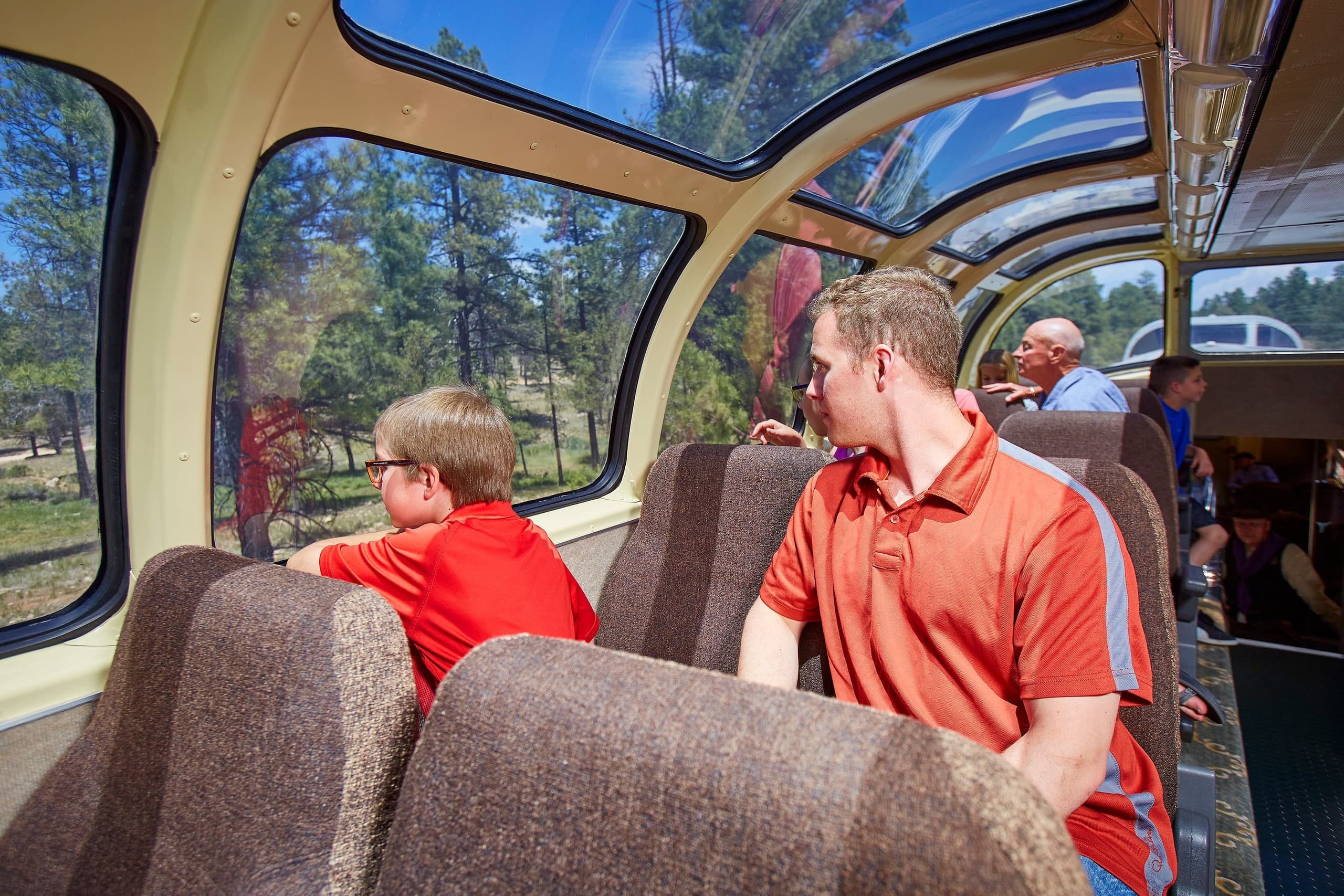 Observation Dome at Grand Canyon Village: Panoramic Train Views of the Canyon photo 2