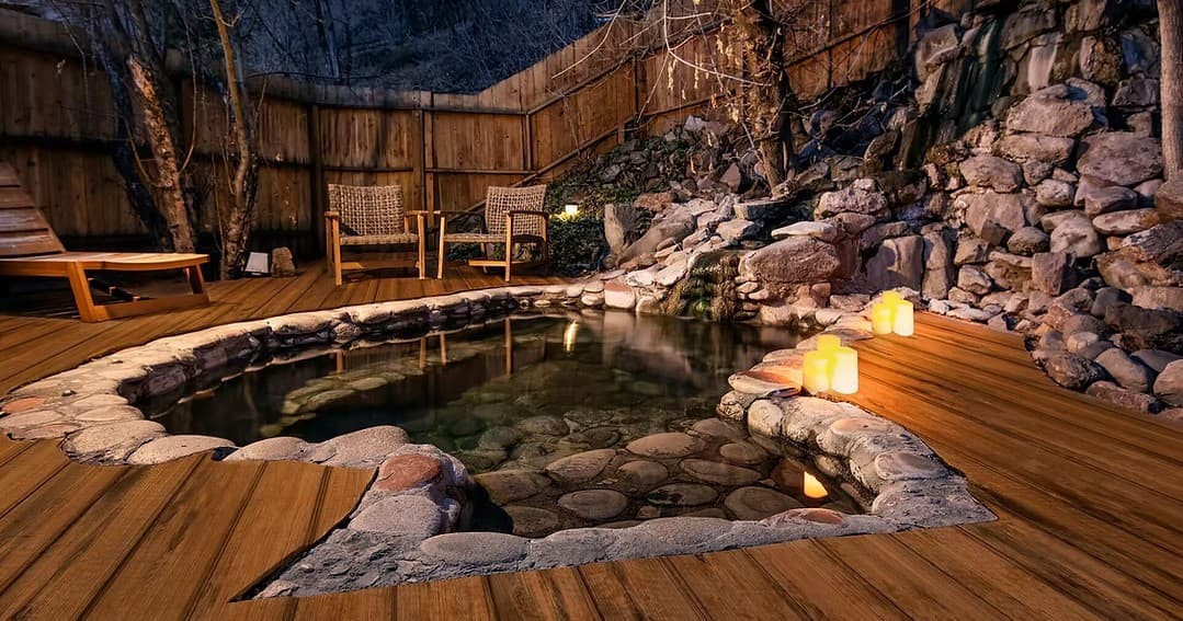 Soak at The Lorelei: Private Mineral Hot Spring Pool in Ouray, Colorado