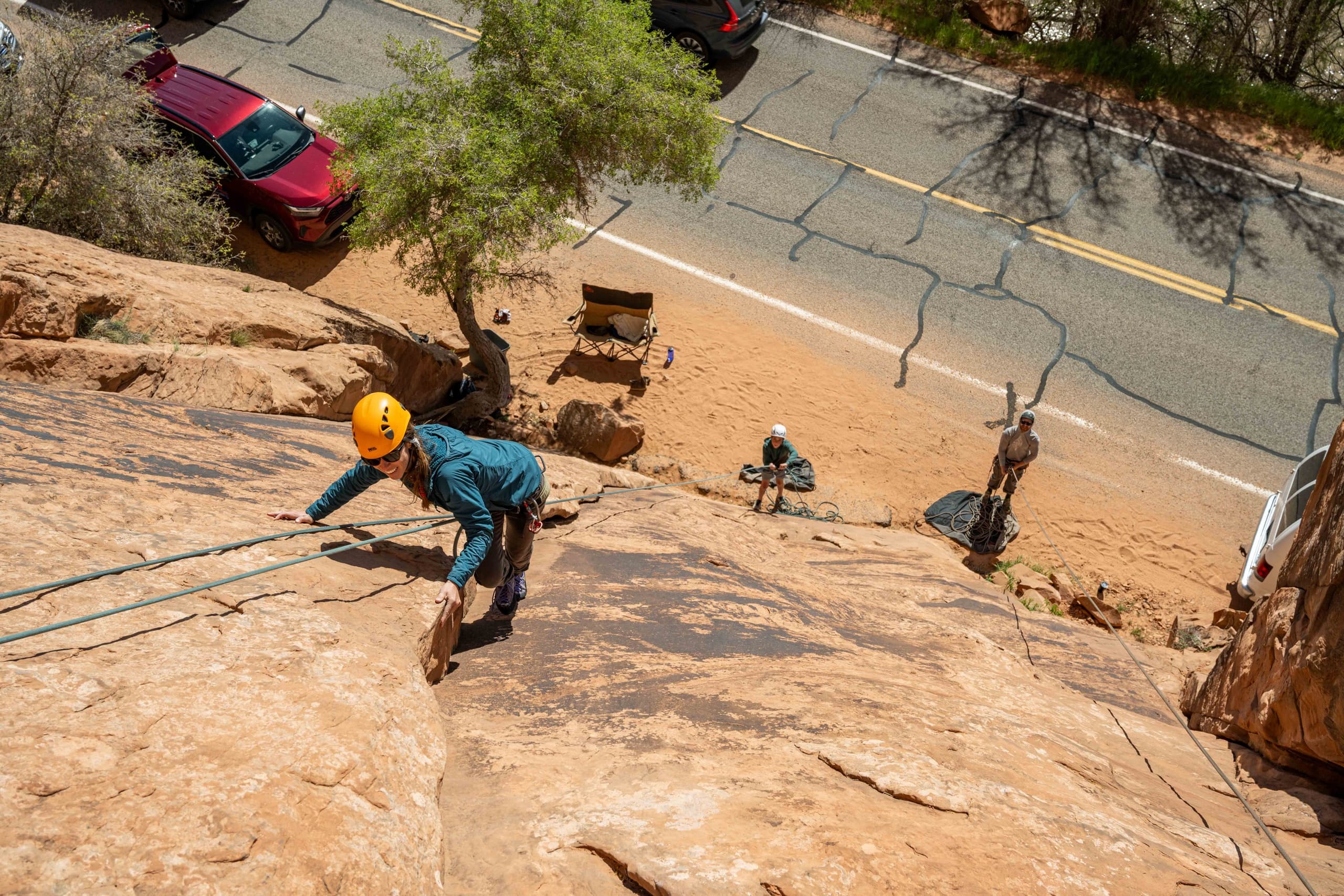 Moab Rock Climbing with Front Range Climbing Company