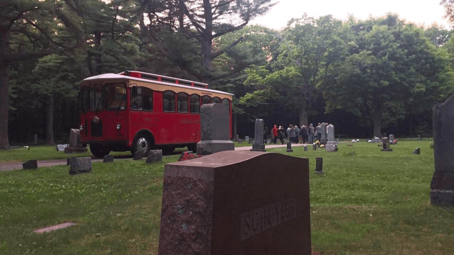 Ghost Tour Adventure with Door County Trolley in Egg Harbor
