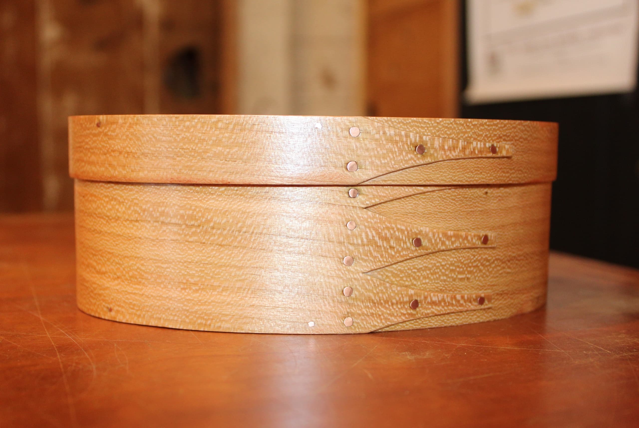 Make a #3 Shaker Oval Box in Canterbury, NH