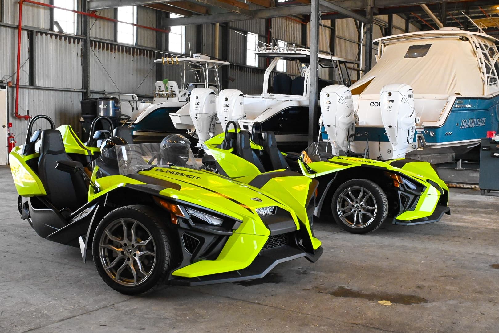 Thrilling Polaris Slingshot Rentals in Sarasota | BigShot