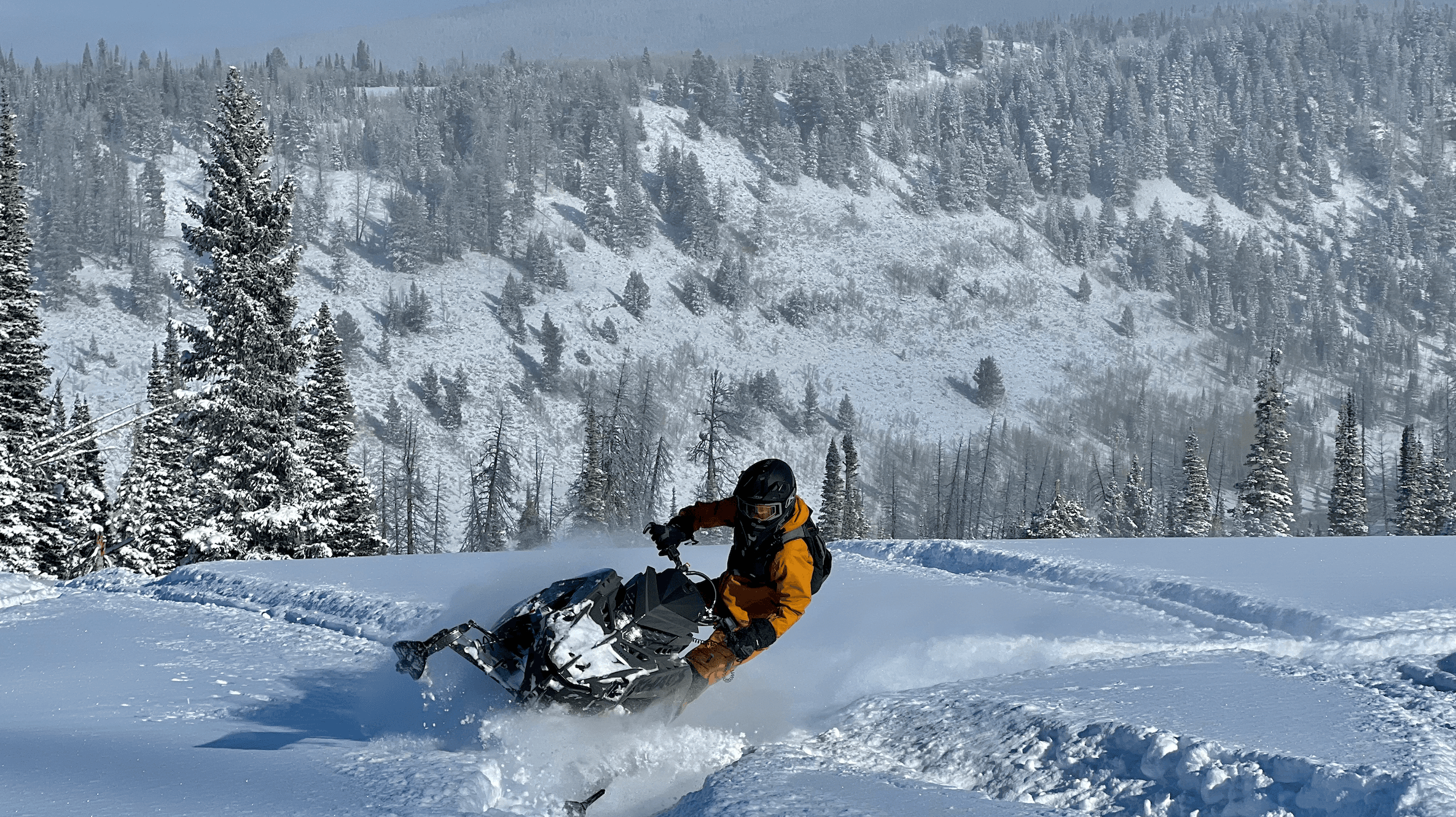 Guided Backcountry Snowmobile Tours in Kamas, Utah